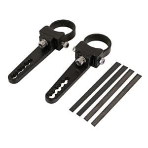 BC201 - Bar Clamp W/ Slot Fixing, 1.5", 2 PK