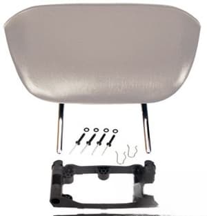 BRK65GRV - GRY VINYL (For use on MSG 65 & 75 Seats) Backrest Extension Kit