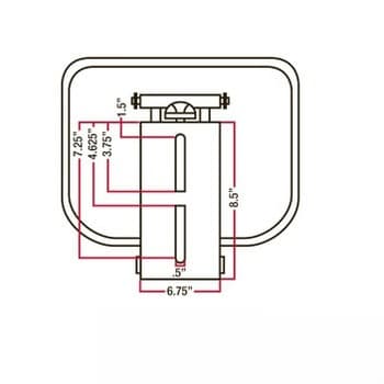 BS100BL - BLK Bucket Style Seat - Thumbnail 5