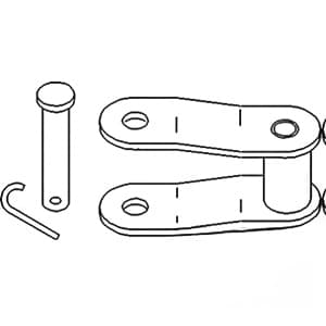 C10233 - Offset Link (CA550-Plain Pin)