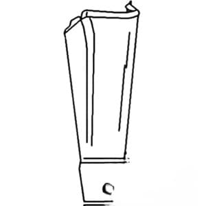 C3NN16652B - Side Panel, Front Lower (RH)