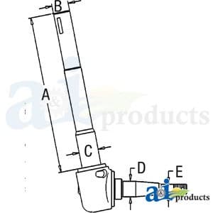 C5NN3106R - Spindle (LH) - Thumbnail 5