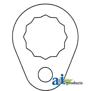C5NN3128B - Flange, Locking