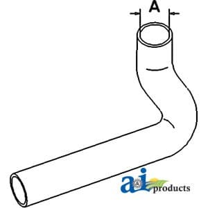 C5NN8260D - Radiator Hose, Upper