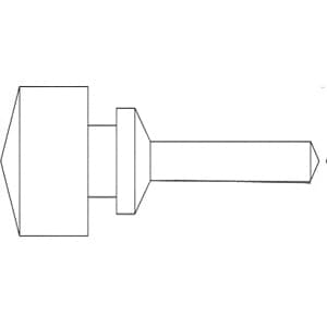 C5NN16N655A - Rubber Hood Support