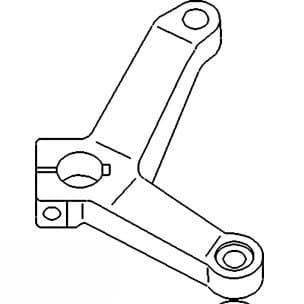 C5NN3131J - Steering Arm (LH) - Thumbnail 4