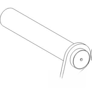C5NN3N159C - Front Pin Axle Pivot