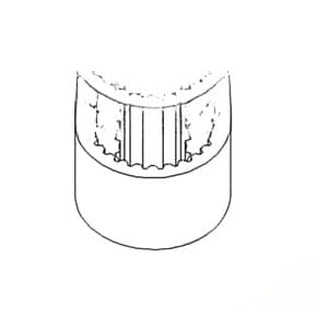 C5NNN705A - Sleeve, PTO Intermediate Shaft