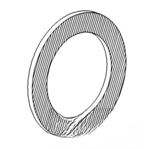 C614R - Pulley Clutch Facing