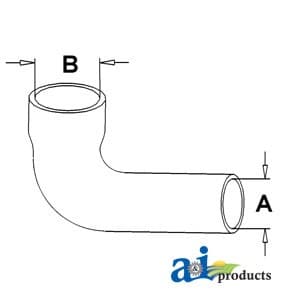 C7NN8286A - Radiator Hose, Lower - Thumbnail 2