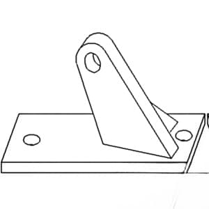 C7NND933A - RH (Ref. 15) Bracket