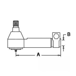 CAR49014 - Tie Rod (RH)