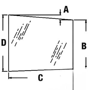 CG1976 - Glass, Door, Upper