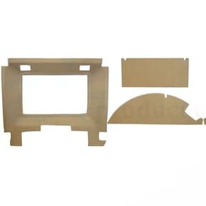 CHL240 - Headliner; Tan, (Back Speakers)