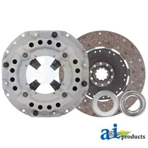 CLK102 - Clutch Kit: 12", Pressure Plate, Trans Disc, Release Bearing, Pilot Bearing