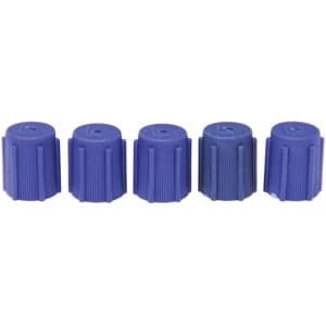 CP0131 - 13mm Blue R-134a Low Side Valve Port Cap OEM & Aftermarket (5 pack) - Thumbnail 4