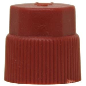 CP0132 - 16mm Red R-134a High Side Valve Port Cap OEM & Aftermarket (5 Pack) - Thumbnail 2