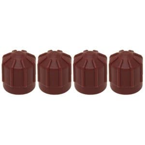 CP0136 - 16mm Red R-134a High Side Valve Port Cap (4 Pack) - Thumbnail 4