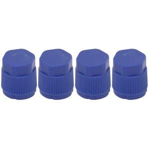 CP0137 - 13mm Blue R-143a Low Side Valve Port Cap J.R.A. Type (4 Pack) - Thumbnail 4