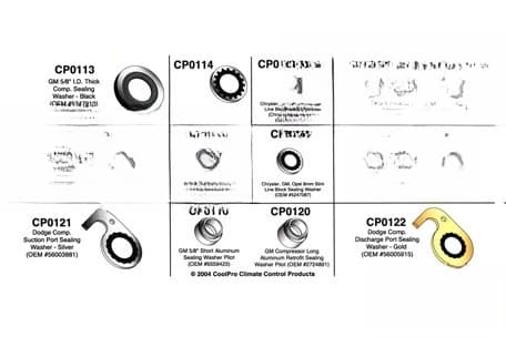 CP4018 - Universal Sealing Washer Box Kit