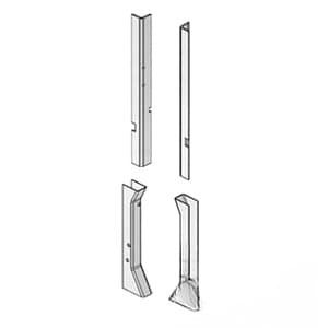 CPK430 - Corner Post Upholstery Kit, Tan - Thumbnail 2