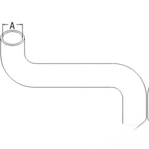CTJ2033 - TOP RADIATOR HOSE