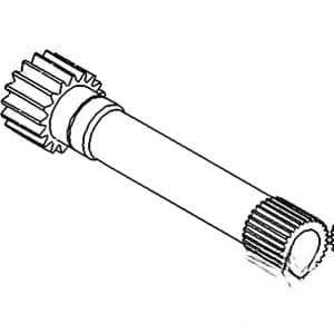 D1NN772B - Shaft, PTO Input