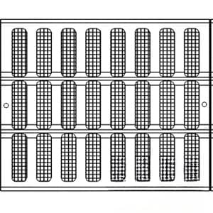 D1NN8151A - Grille, Front