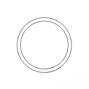 D3NNB485A - Hydraulic Lift Cylinder Piston Backup Ring