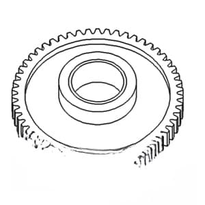 D3NNN883A - Gear, Pump Idler