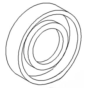 D6NN4251A - Rear Axle Outer Seal - Thumbnail 3