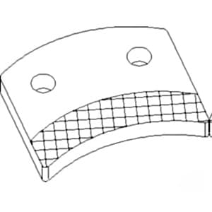 D8NNC736BB - Brake Pad, PTO