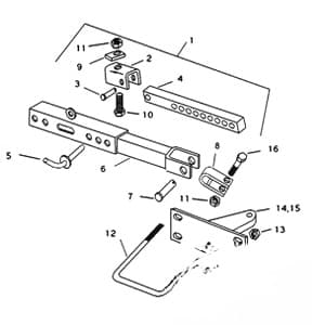 D9NNR831AA - Stabilizer (Ref. 2) Coupling