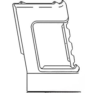 D9NN8A135AA - Side Panel, Grille (LH)
