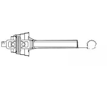 DC30005N - Front Universal Joint W/ Shaft