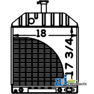E0NN8005FA15L - Radiator w/ Oil Cooler