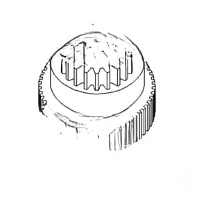 E0NNN750AA - Hub, PTO Drive Clutch