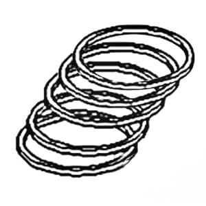 E1ADKN6149A - Piston Rings - Thumbnail 2
