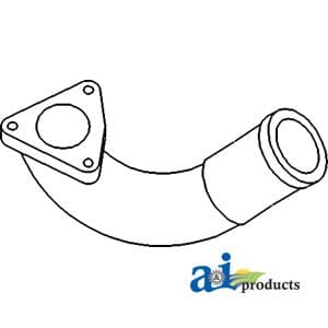 E1ADKN9488 - ELBOW, EXHAUST - Thumbnail 2