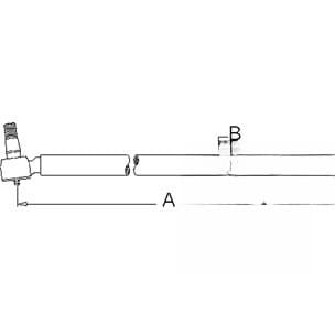 E1NN3307AA - Drag Link w/ End Tube