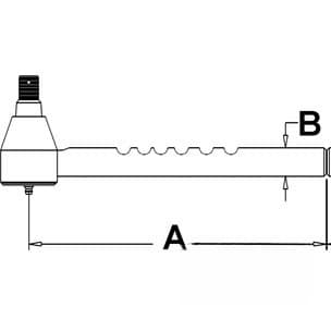 E1NN3A300AA - Front Drag Link End