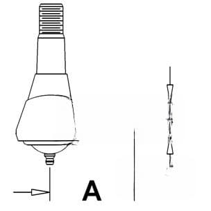 E2NN3A540BJ - Male Thread Base End Ball Joint