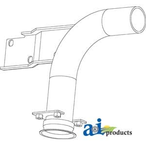 E3NN5246BA11B - Elbow, Exhaust Inlet Pipe