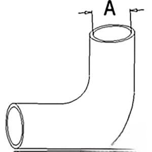 E518 - Upper Radiator Hose