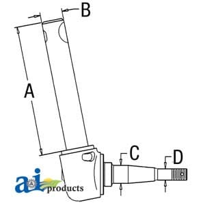 E9NN3106BA - Spindle (LH)