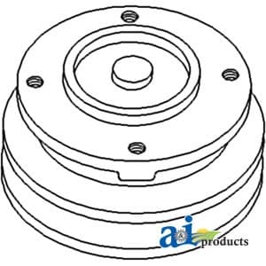 EAF8509A - Pulley, Water Pump (Single Groove) - Thumbnail 3