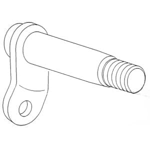 EC0N660A - Check Chain Eyelet Assembly - Thumbnail 2