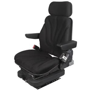 F10A4000 - Seat, F10 Series, Low Pro Air Suspension, Black Cloth