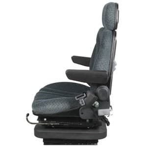 F10A4035 - Seat, F10 Series w/ Isolator, Low Pro Air Suspension, Gray Cloth - Thumbnail 3