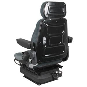 F10A4035 - Seat, F10 Series w/ Isolator, Low Pro Air Suspension, Gray Cloth - Thumbnail 5